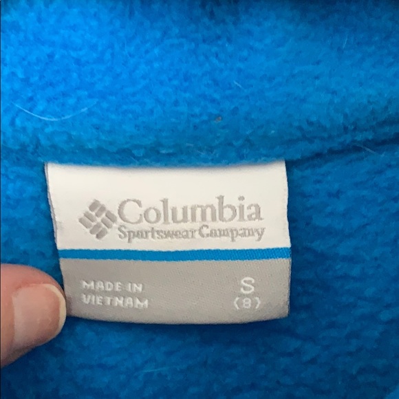 Boys Columbia Zip Up Jacket sz S (8) - Picture 2 of 4